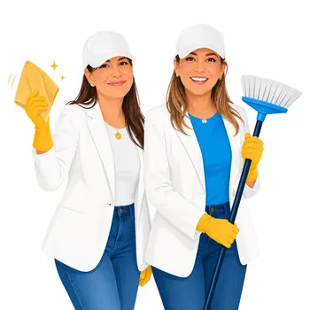 Luxors Cleaning team ready for a fast clean